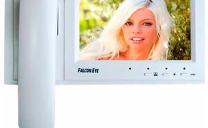 Цветной монитор видеодомофона Falcon FE-71C с вызывной видеопанелью AVC-305C (комплект для квартиры) - Компания ТехМонтаж.